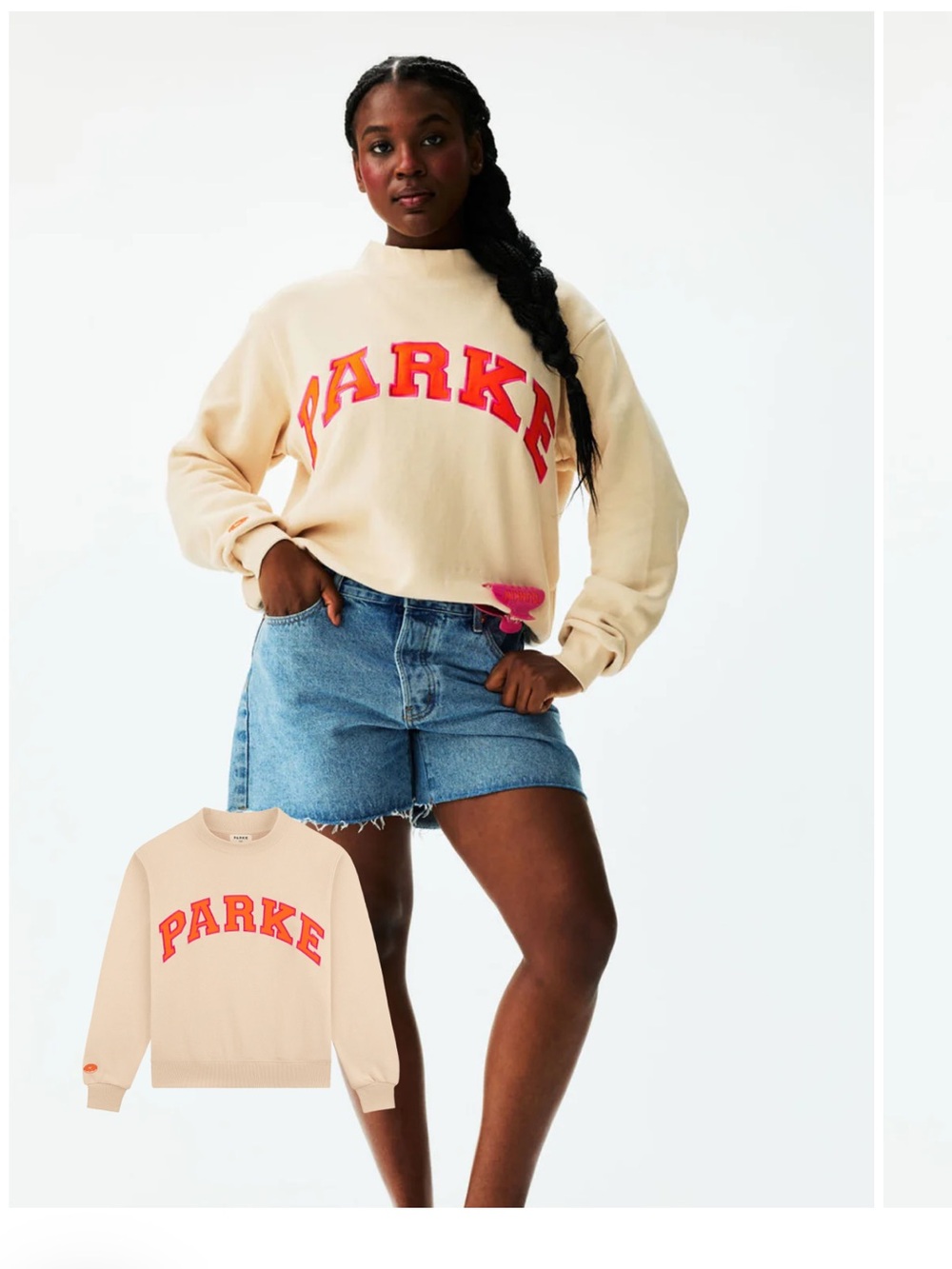Parke x Dunkin' Varsity Mockneck